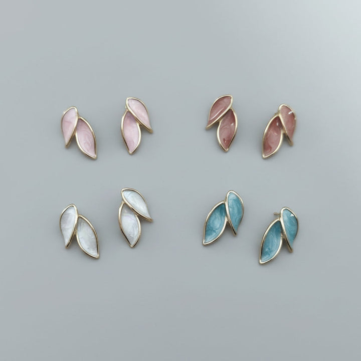 Leaf Stud Earrings