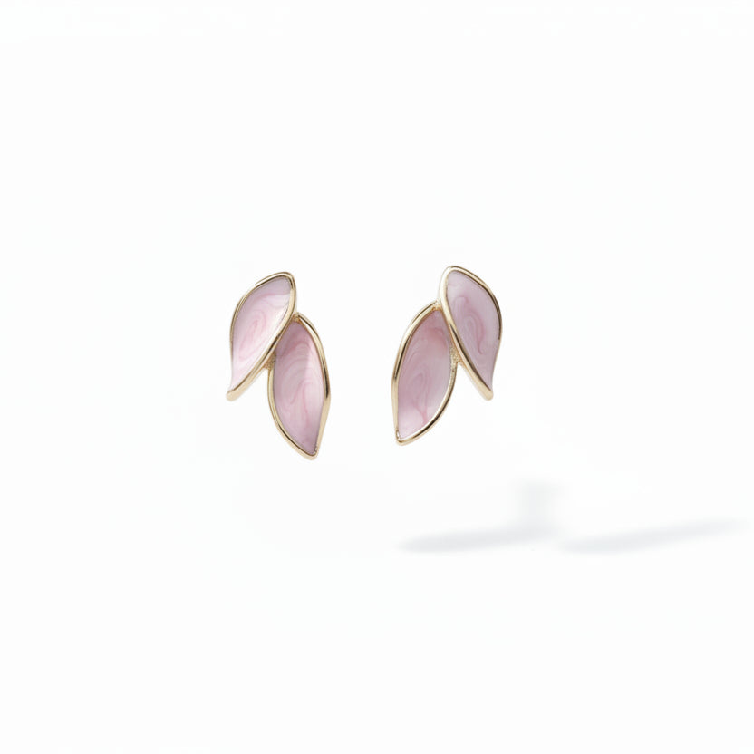 Leaf Stud Earrings