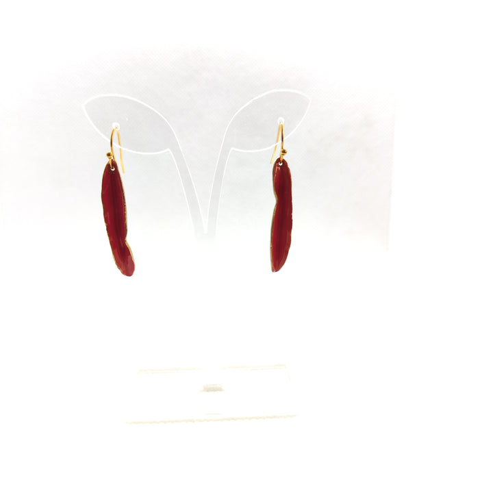 Leaf earrings