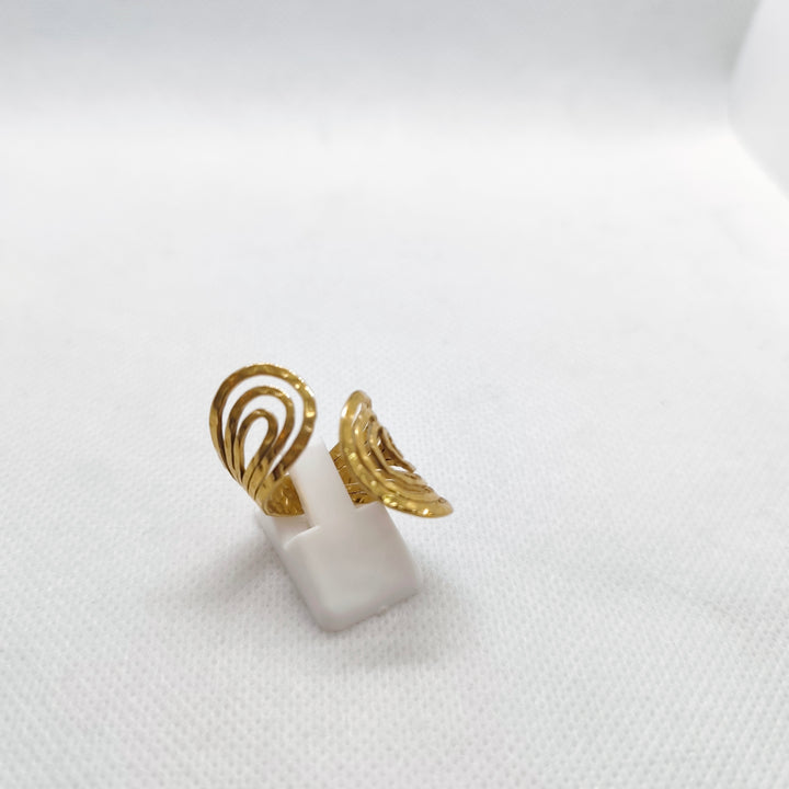 Gold Spiral Ring