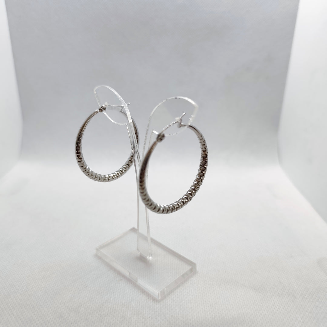 Stella hoop earrings