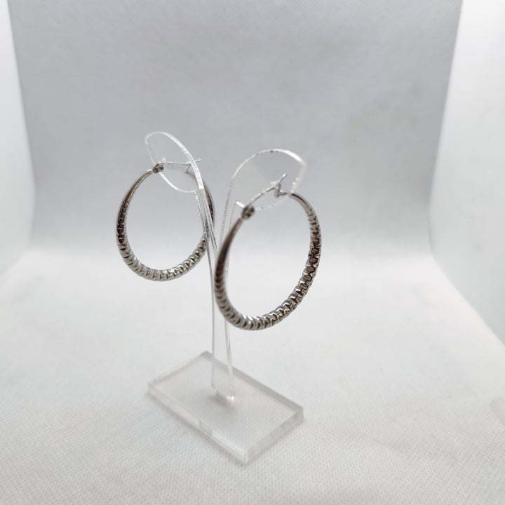 Stella hoop earrings