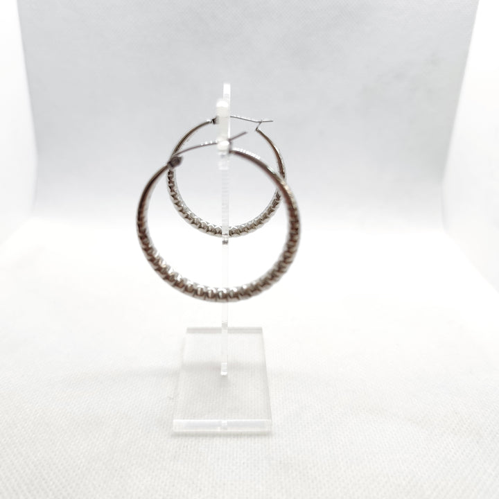 Stella hoop earrings