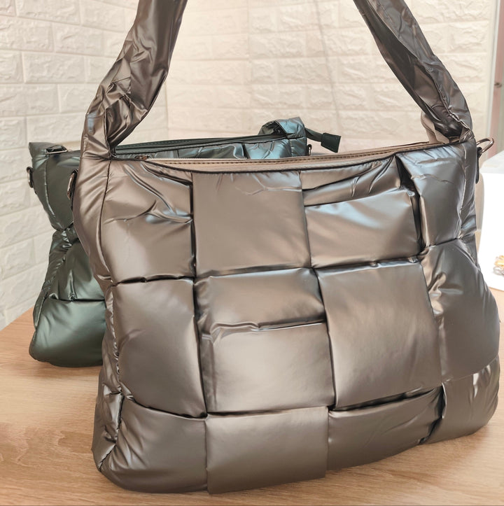 Puffer Quilted Tote