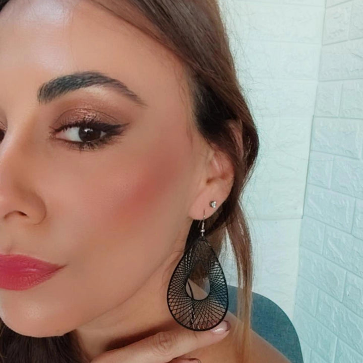 Lace Teardrop Earrings