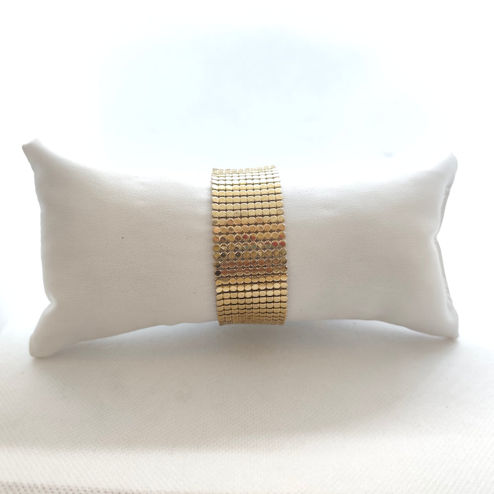 Golden Grid Visetti Bracelet
