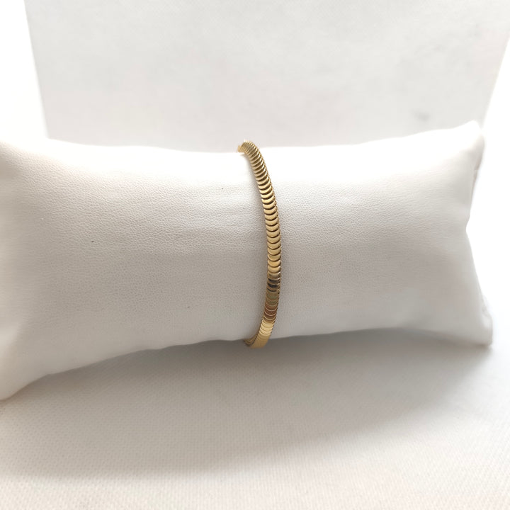 Gold Ripple Chain Visetti Bracelet