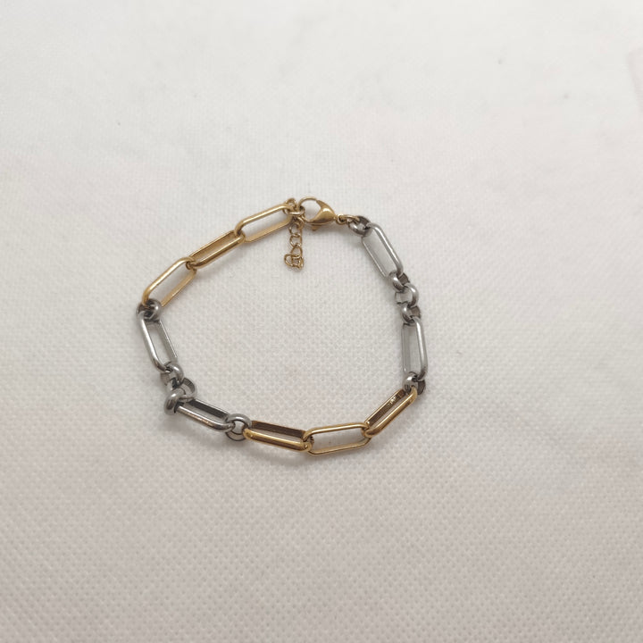 Dual Tone Elegance Visetti Bracelet