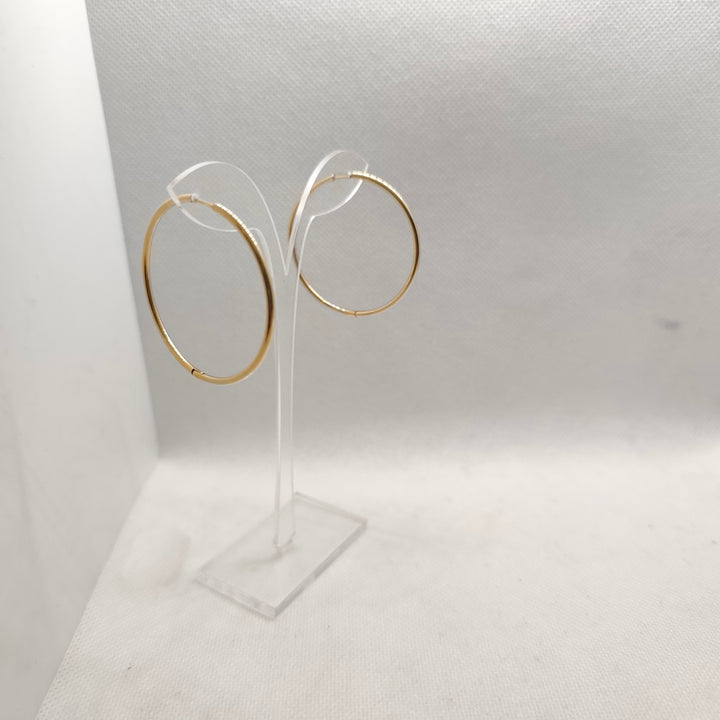 Visetti Golden Loop Earrings