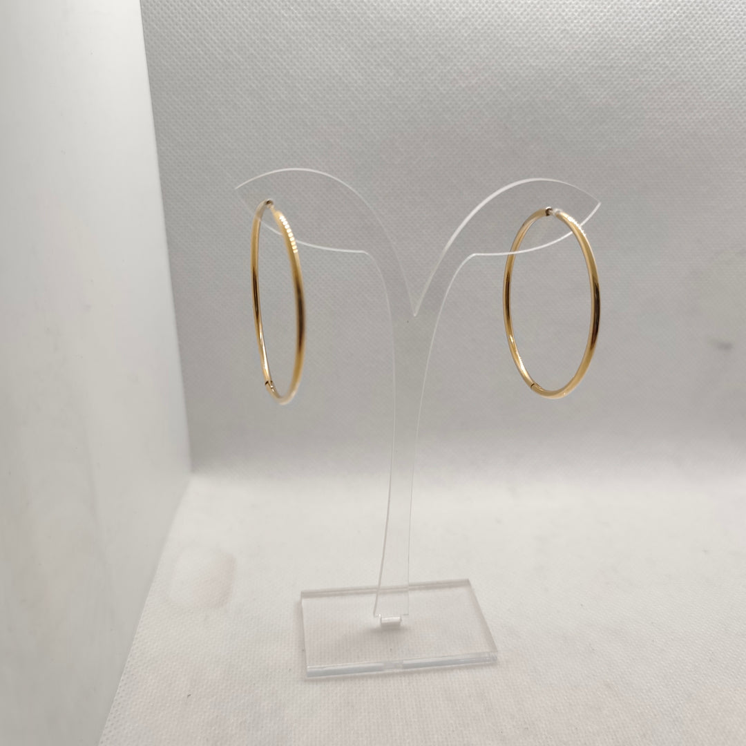 Visetti Golden Loop Earrings