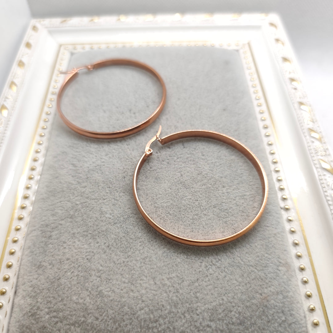 Visetti Rose Elegance Medium hoops