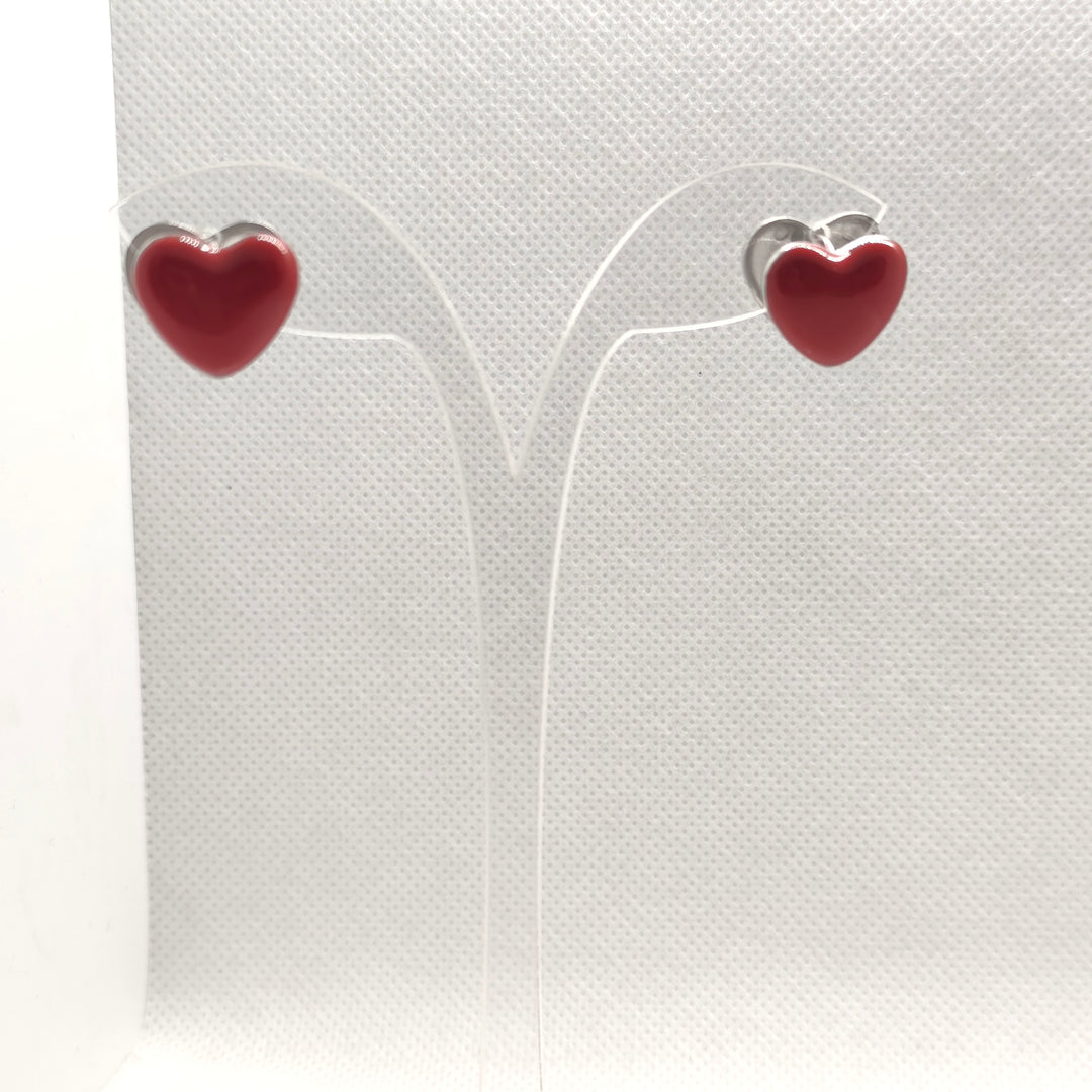 Heart Stud Earrings