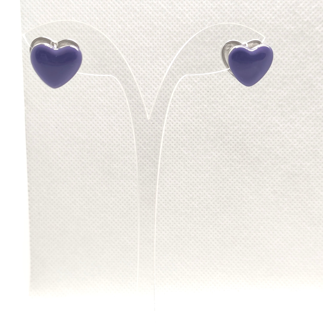 Heart Stud Earrings