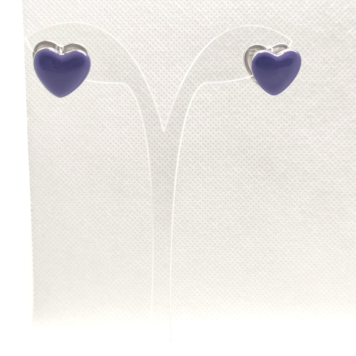 Heart Stud Earrings