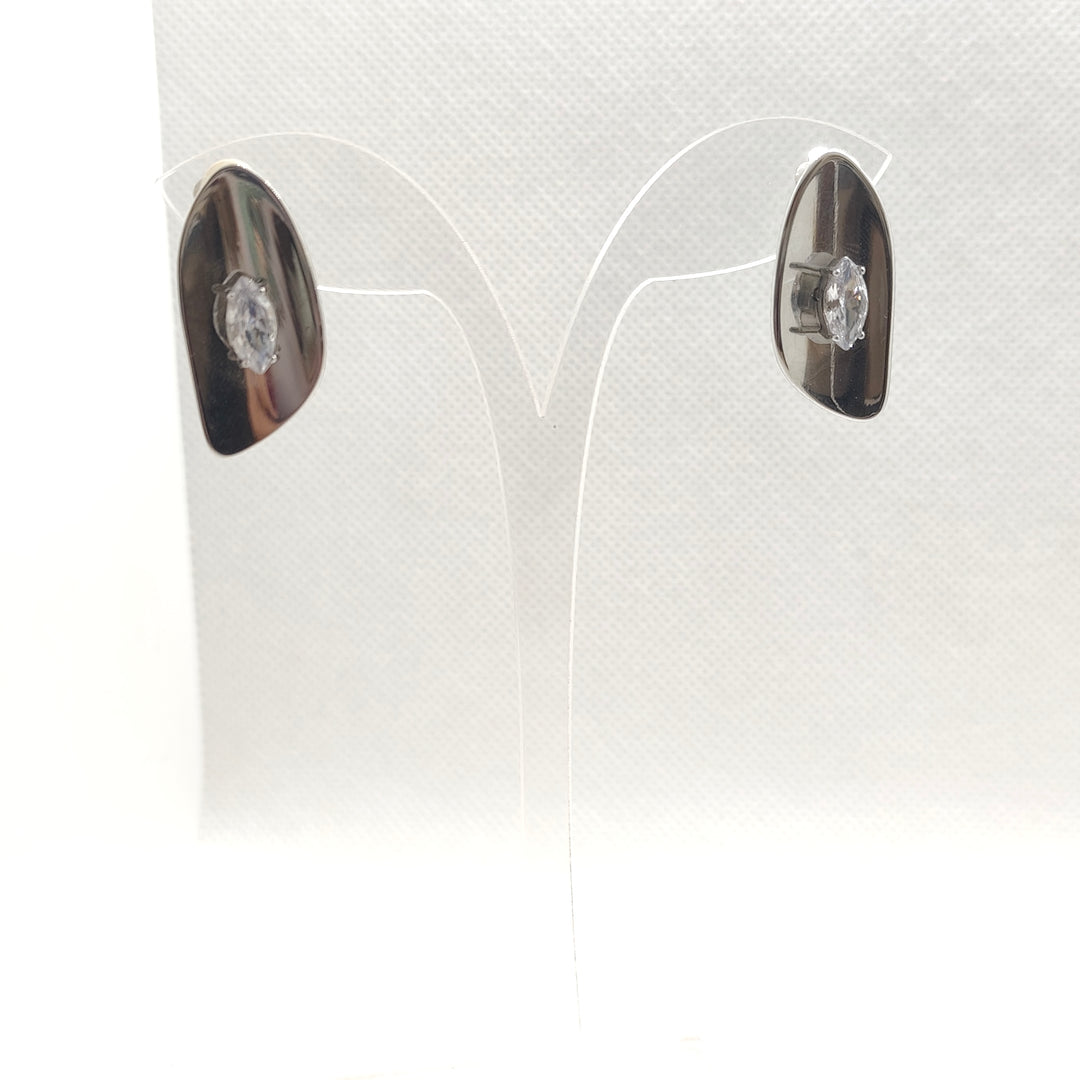 Oval Clip-on Earrings