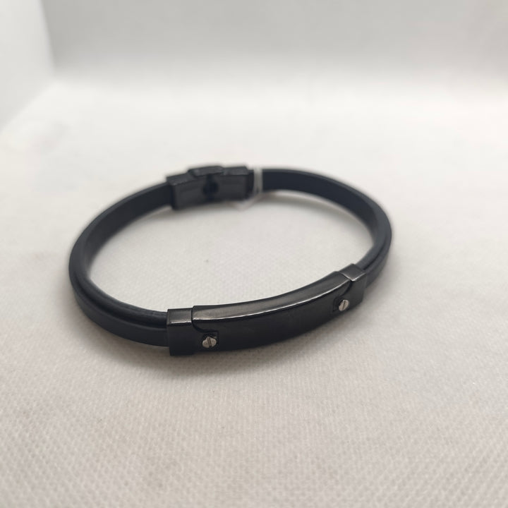 Visetti Steel Shadow Mens Bracelet
