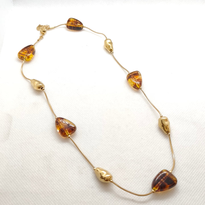 Amber Glow Necklace
