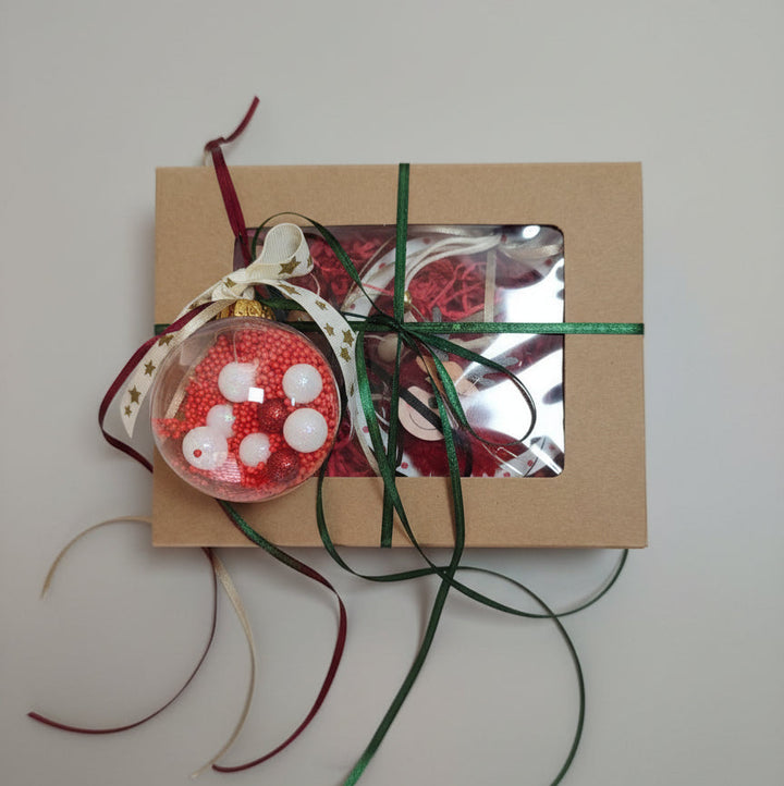 Festive Holiday Charm Gift Box