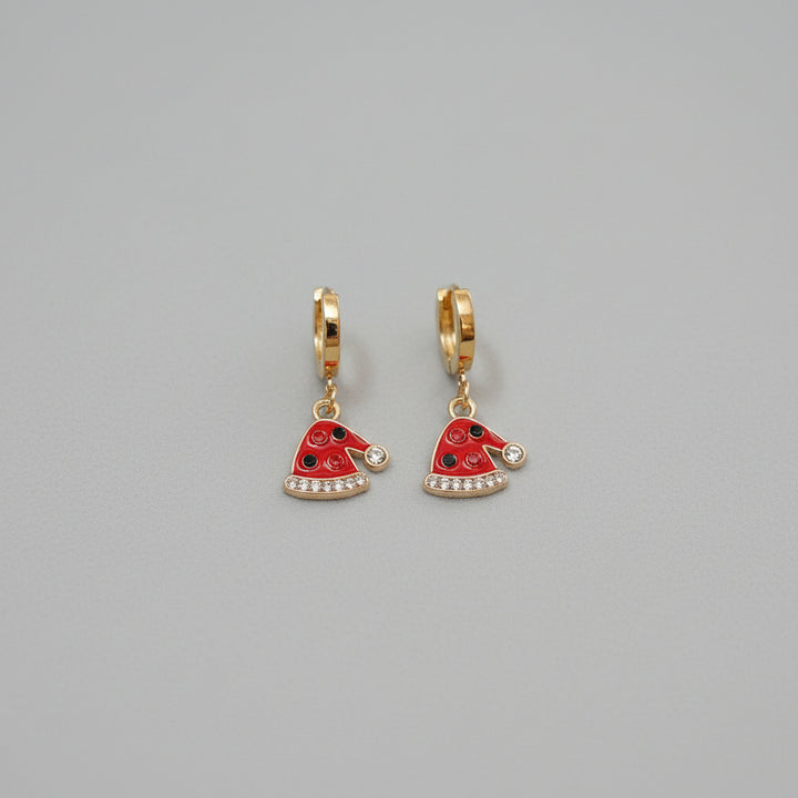 Xmas Hoop Earrings