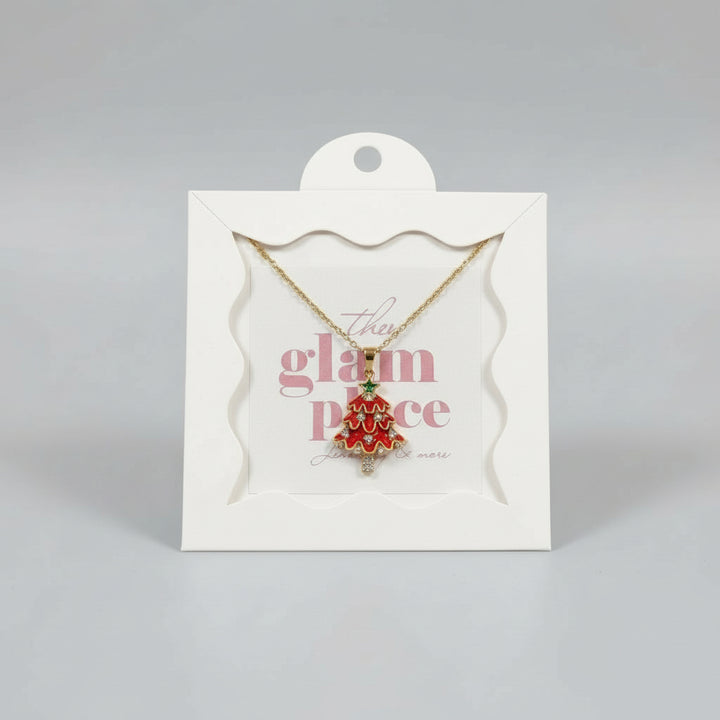 Festive Holiday Sparkle Necklace