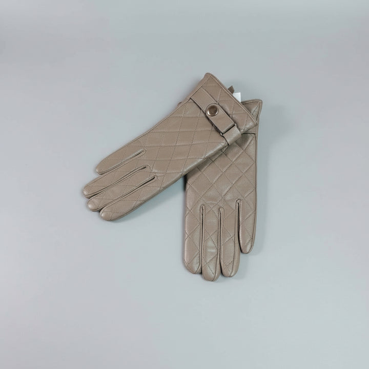 Quilted Leather Gloves