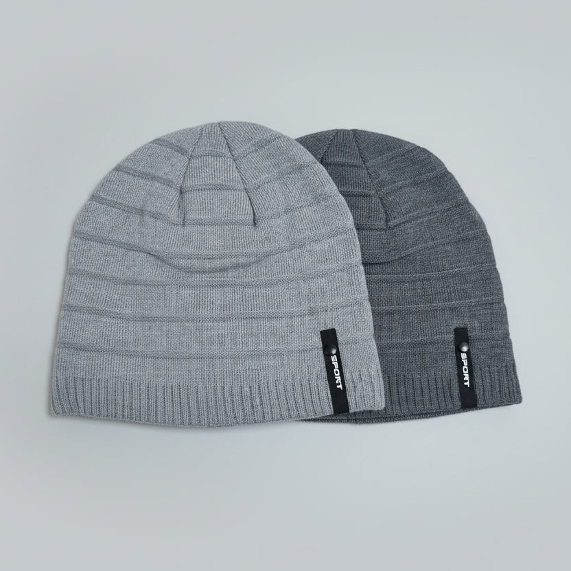 Sporty Ribbed Beanie