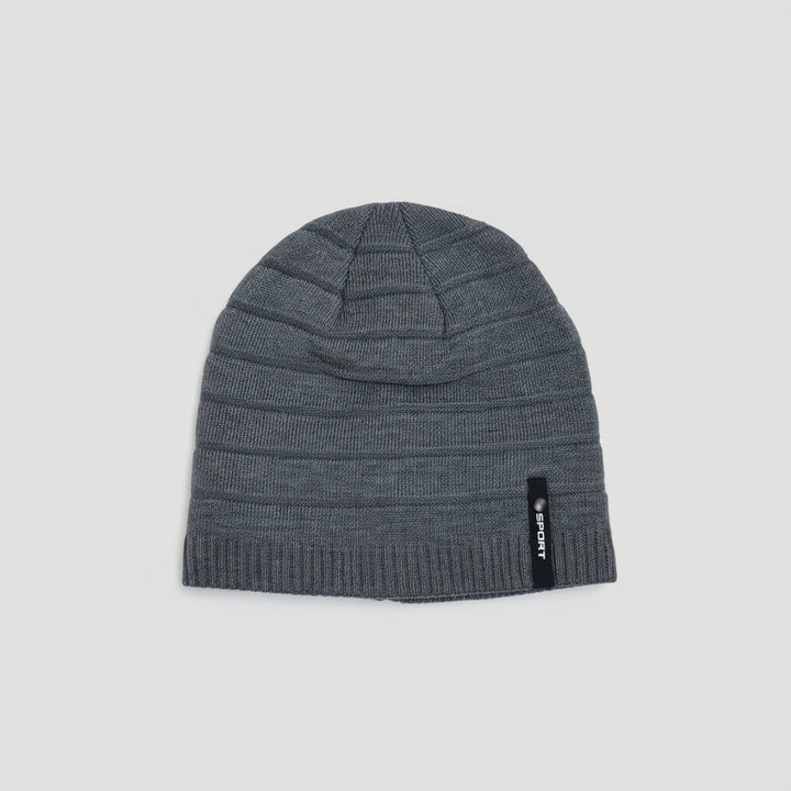 Sporty Ribbed Beanie