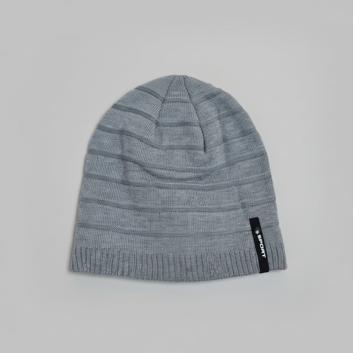 Sporty Ribbed Beanie