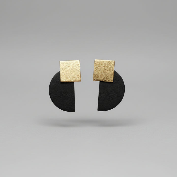 Serenelle Leather Earrings