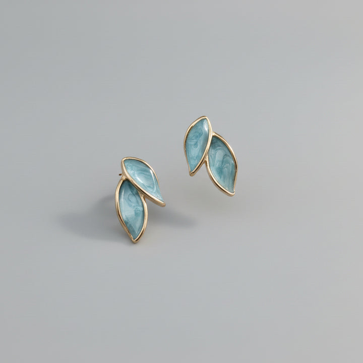 Leaf Stud Earrings
