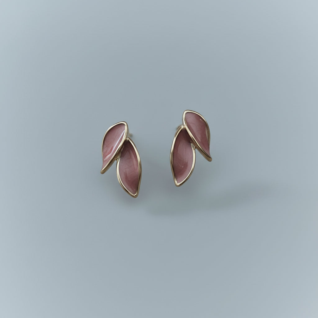 Leaf Stud Earrings