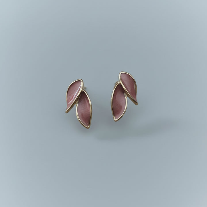 Leaf Stud Earrings