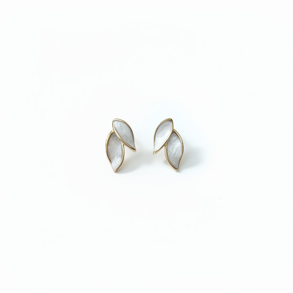 Leaf Stud Earrings