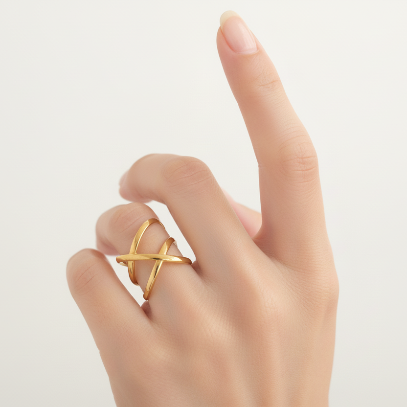 Crisscross Ring