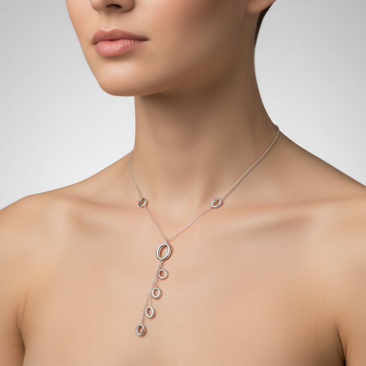 Oval Pendant Necklace