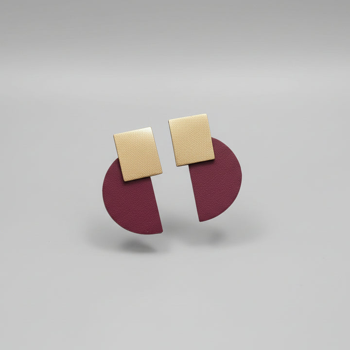 Serenelle Leather Earrings